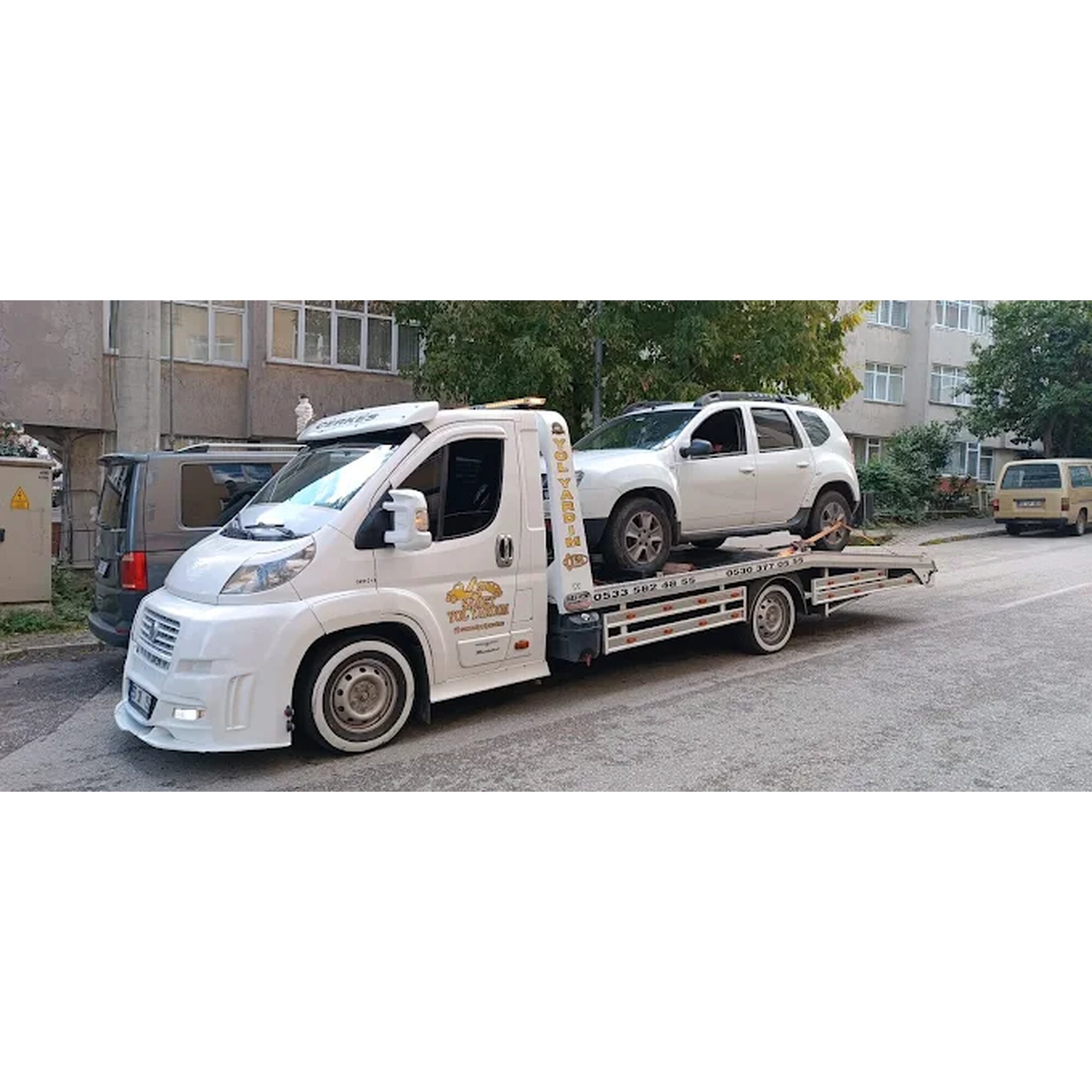 Amasya - Samsun bölgesinde tamamlanan Çekici işi